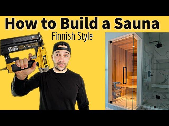 How to build a Sauna (Finnish Style) + Cost to Build