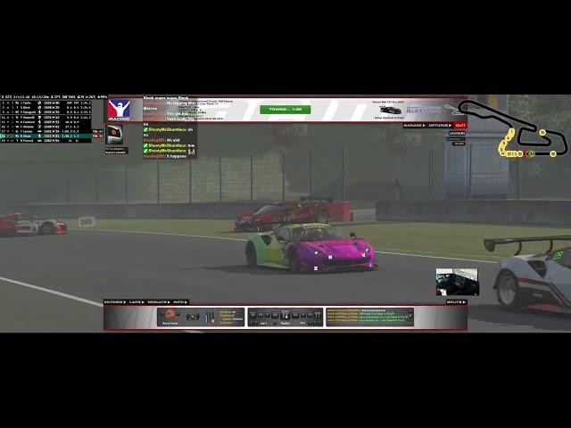 iRacing: GT3 Fanatec Challenge Fixed Okayama crash in first lap