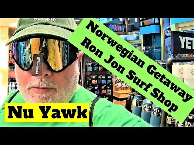 🟡 Norwegian Getaway | Visit To Ron Jon The World's Largest Surf Shop During A Cocoa Beach Excursion!