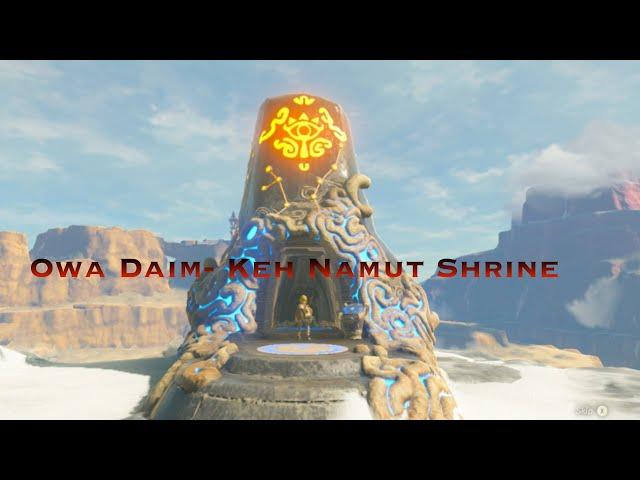 How to Play: Zelda BOTW- Owa Daim to Keh Namut Shrine