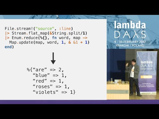 GenStage and Flow - José Valim (Lambda Days 2017)