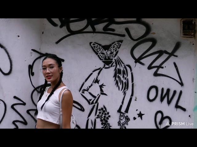 Teen Model - Keiky - Cute Schoolgirl - Graffiti Wall - So Cute Asia