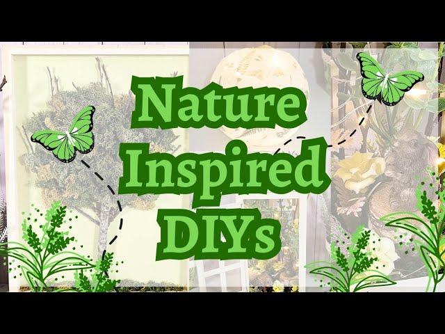 MUST SEE DIYs: Inspired by Nature Crafts I found on Pinterest, using supplies I already have!!