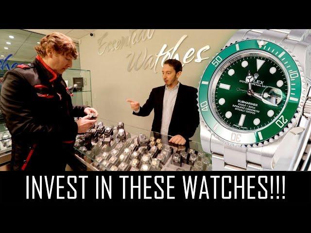 THE BEST INVESTMENT WATCHES YOU CAN BUY!!