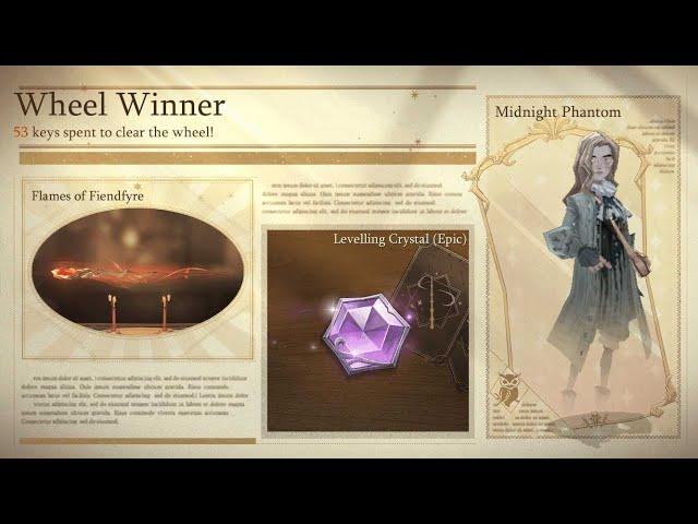 CLEARING WHEEL - Midnight Phantom