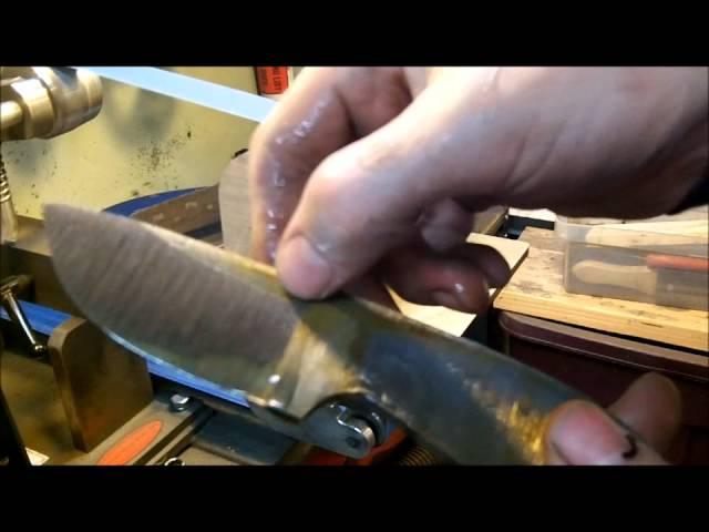 Knife Making Tutorial- How to FLAT GRIND A Knife (30 min Tutorial)