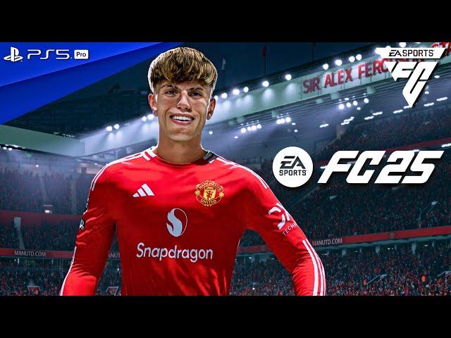 FC 25 - Manchester United vs. Everton - Premier League 24/25 Full Match | PS5 Pro [4K60]