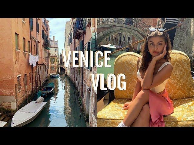 ITALY VLOG: VENICE | gondola ride, sending postcards, & exploring!