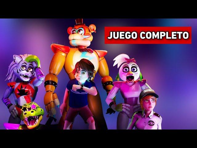 FIVE NIGHTS AT FREDDY'S SECURITY BREACH JUEGO COMPLETO en ESPAÑOL "Full Game" - (FNAF SB) iTown