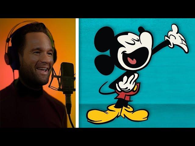 Chris Diamantopoulos Reviews Impressions of His Mickey Mouse Voice