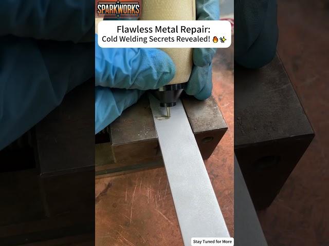 Flawless Metal Repairs with COLD Welding?  (No Heat, No Weak Spots#coldwelding#diy#repairing