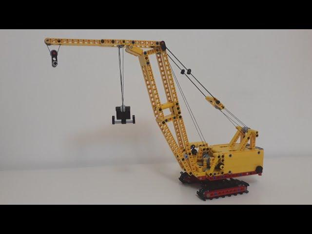 Гусеничный кран ДЭК 251 из лего техник/Lego Technic crawler crane DEK 251