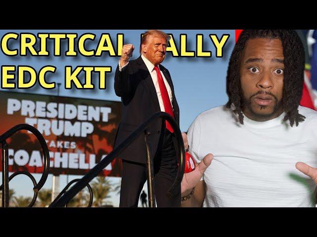 EDC Kit I Carry to NOT Get STRANDED at a Trump Rally | EDC Cup 27