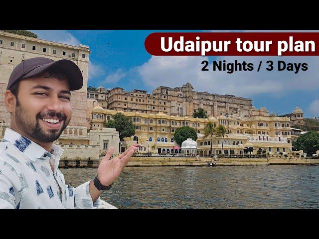 Udaipur | Udaipur Tourist places | Udaipur tour plan | Best places to visit in Udaipur, Rajasthan