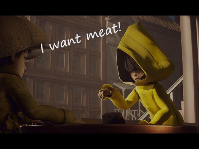 I want meat! - Little nightmares animation