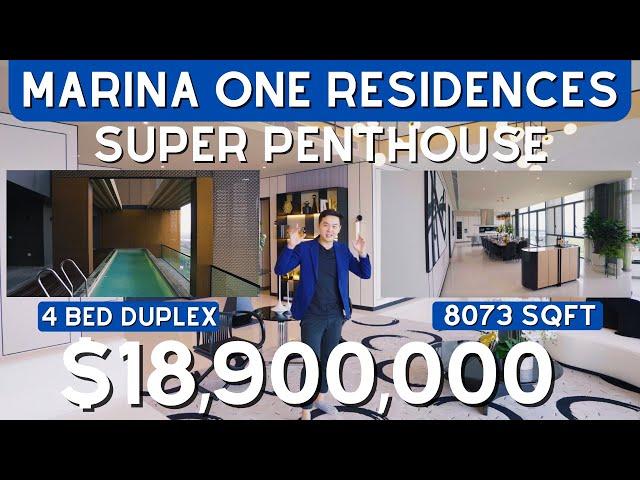 Marina One Residences - SUPER PENTHOUSE Over 8000 Sqft! Fully Furnished Unit W/ Unblocked Sea Views!