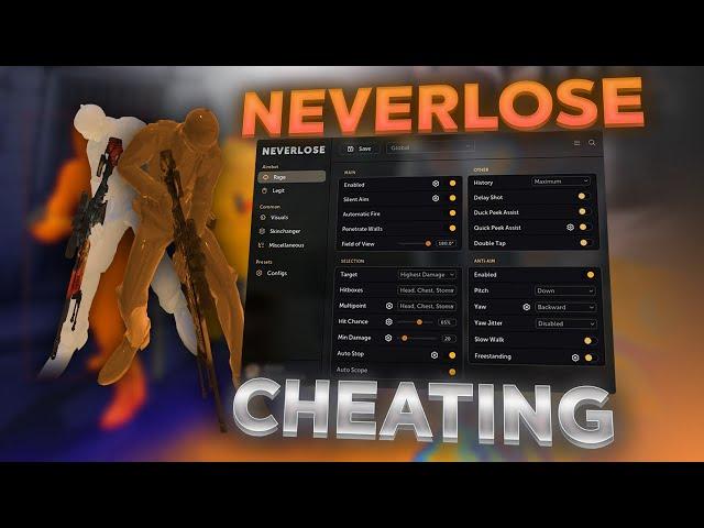 NOSPREAD IS INSANE.. | CS2 RAGE CHEATING WITH NEVERLOSE.CC