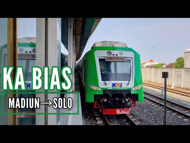 AKHIRNYA MADIUN ADA KERETA LOKAL!! Naik KA BIAS Rute Baru Madiun-Solo