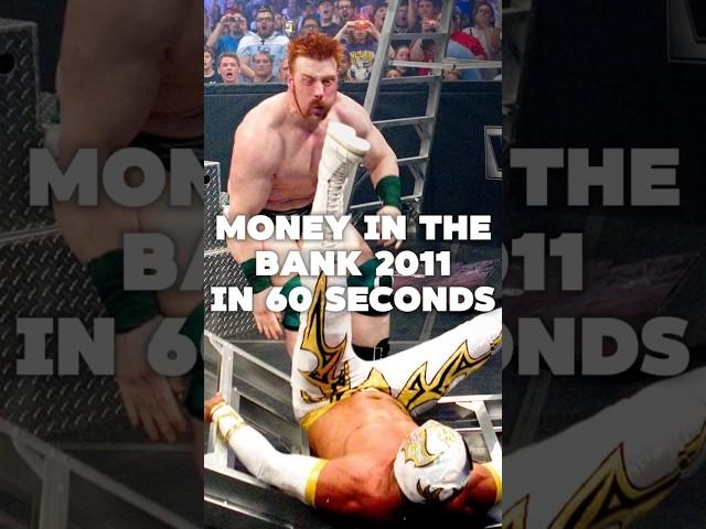 Money in the Bank 2011 in 60 seconds #wwe #wrestling #shorts