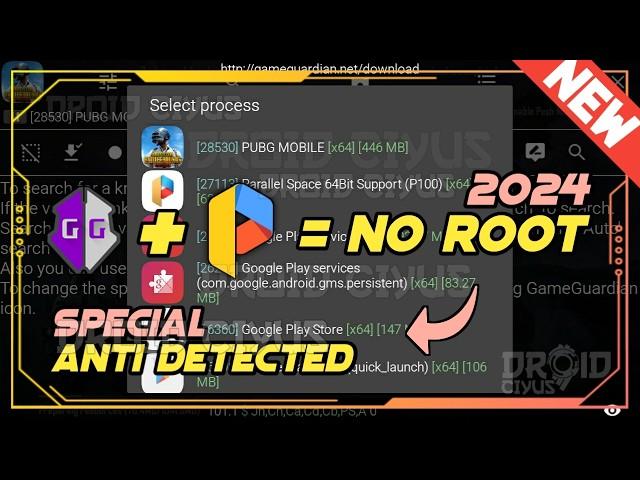 (NEW) HOW TO USE GAME GUARDIAN NO ROOT 2024 | INSTALL GAME GUARDIAN WITHOUT ROOT ON PARALLEL SPACE !