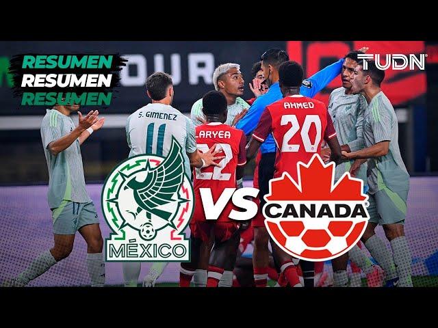 HIGHLIGHTS | México vs Canadá | Amistoso Internacional | TUDN