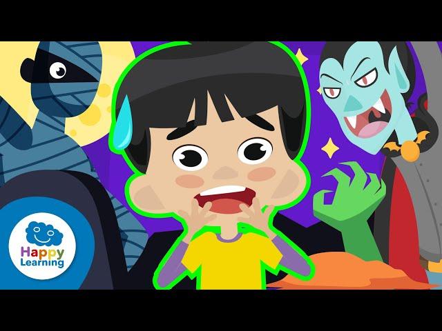 HALLOWEEN ¿POR QUÉ NOS GUSTA ASUSTARNOS? | Vídeos de Halloween para Niños | Happy Learning