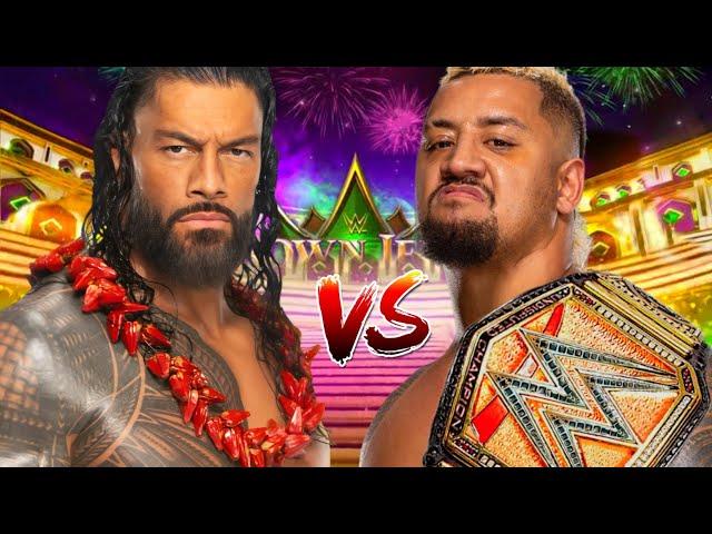 Roman Reigns Vs Solo Sikoa | Extreme Rules | Crown Jewel 2024