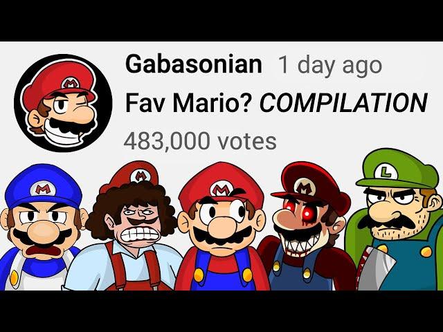 Funny JUST MARIO Poll Compilation - Gabasonian