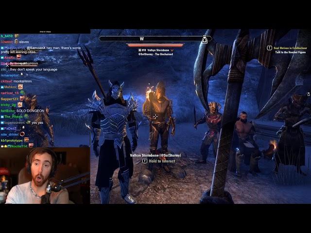 Asmongold's Second Stream of The Elder Scrolls Online | FULL VOD