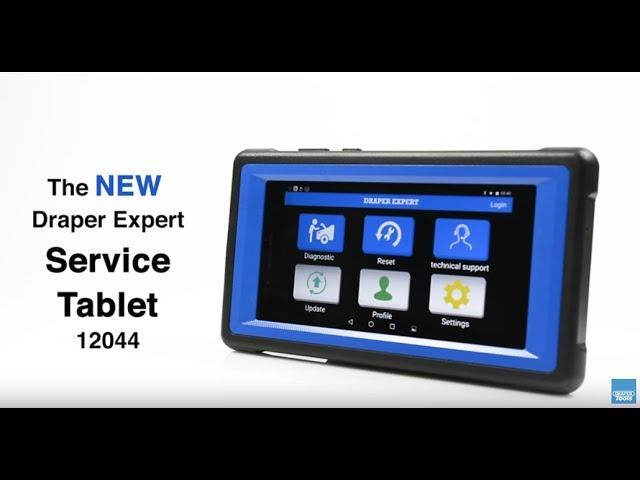 NEW! Draper Expert Service Tablet (stock no: 12044)