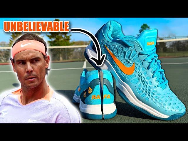 I Cut Rafa Nadal's Custom, Match-Issued Nike's Open - Here's What I Found