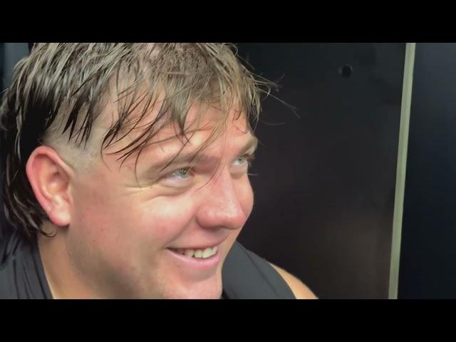 Las Vegas Raiders IOL Jackson Powers-Johnson Post Win Over the Cleveland Browns #lasvegasraiders