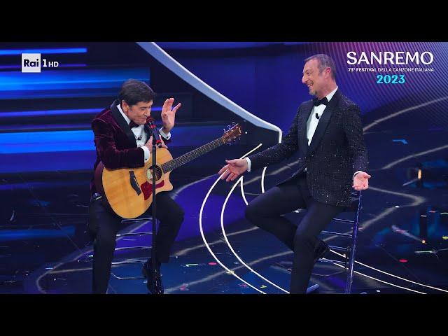 Sanremo 2023 - Gianni Morandi e Amadeus le canzoni 'brutte'