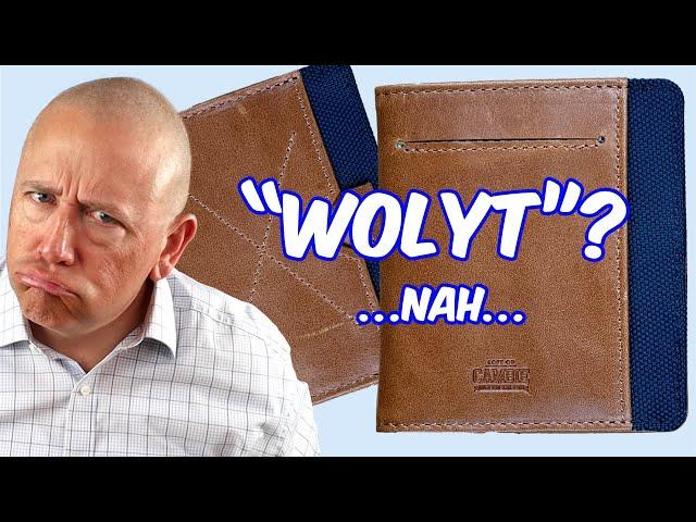 Loft of Cambie Flip "Wolyt" wallet. Nice, but...