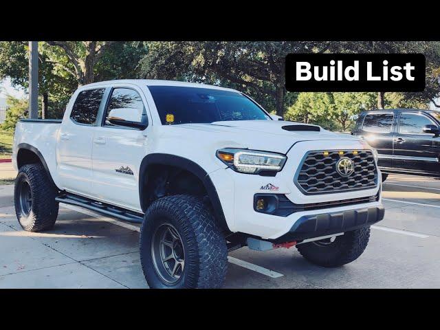 2020 Tacoma Long Travel Widebody | REVIEW and BUILD LIST