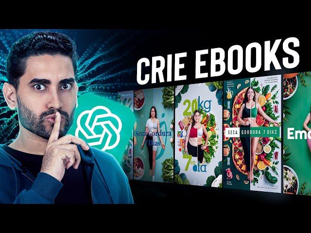 Como Criar EBOOKS Profissionais e Completos com ChatGPT (RESULTADOS INSANOS)