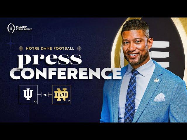 Indiana | Marcus Freeman Weekly Press Conference (12.15.24) | Notre Dame Football