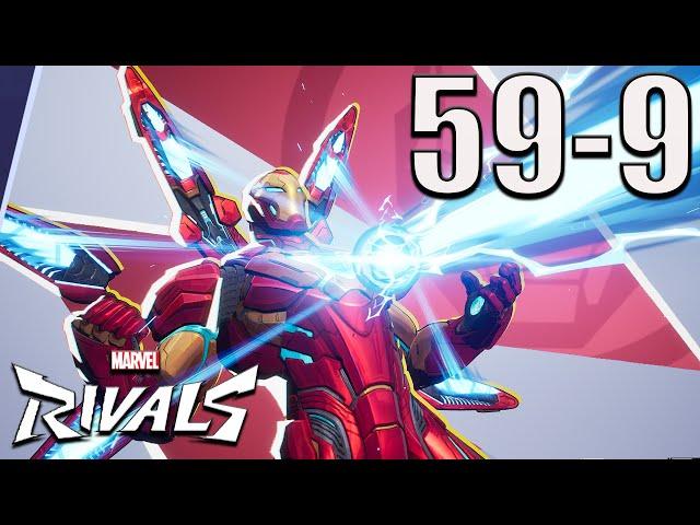 Iron Man 59 Kill Domination [Marvel Rivals Competitive]