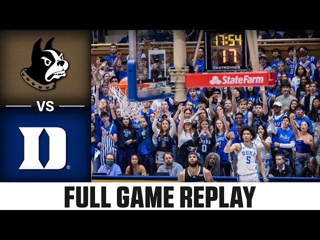 Wofford vs. Duke Full Game Replay | 2024-25 ACC Men’s Basketball