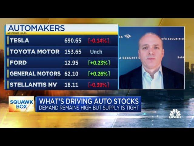 Auto analyst on what's driving the sector's valuations