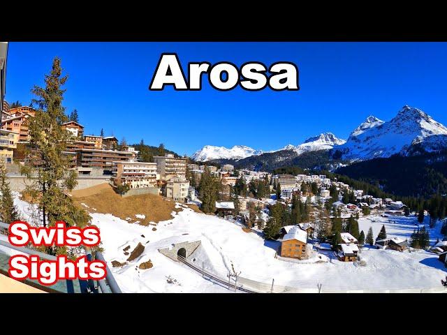 Arosa Switzerland 4K Winter Village