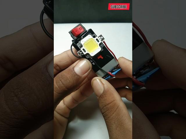 amazing 9 volt battery project | led light #shorts #inventions