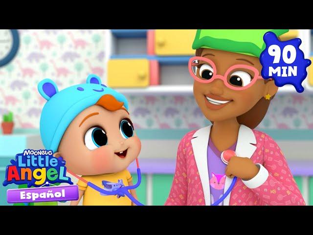 Bebé Juan va con el doctor ‍️🩺| Caricaturas | Canciones Infantiles| Little Angel Español