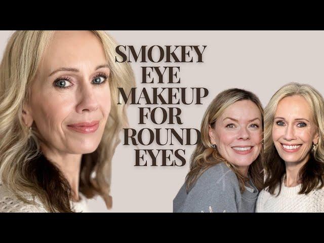 How to create a Smokey eye makeup for round shaped eyes