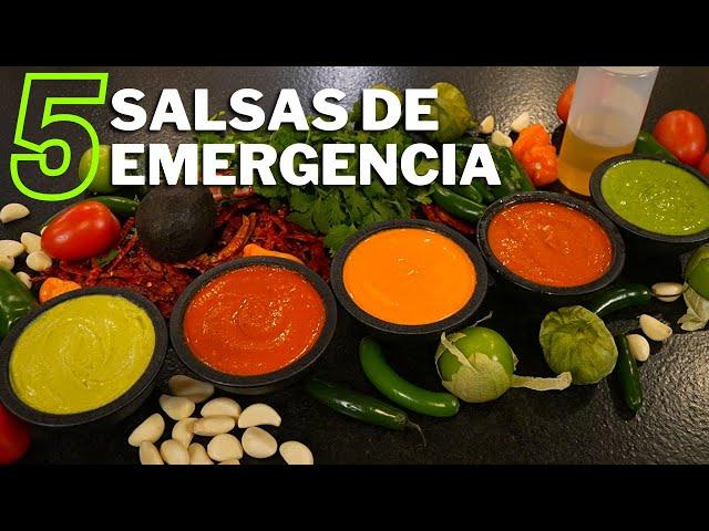 5 Salsas Fácil y Rápidas | La Capital