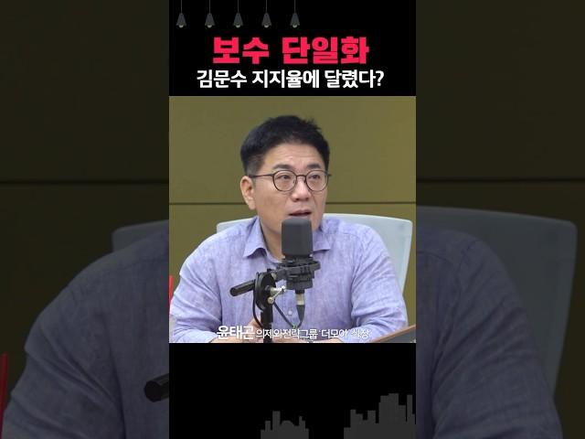 윤태곤 “이준석 마음 바꾸려면, 김문수 지지율 40% 돌파 필수”