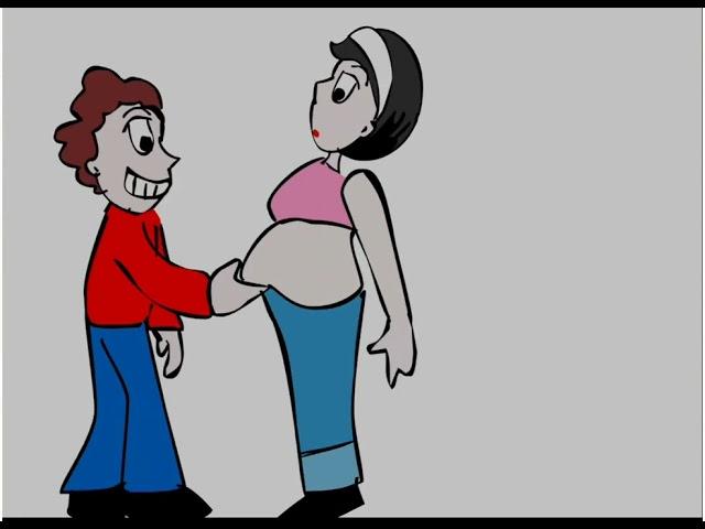 Belly laughs, belly dance girl. #fat #bellydance #bellydance #Animation #Letyourselfgo #weightgain