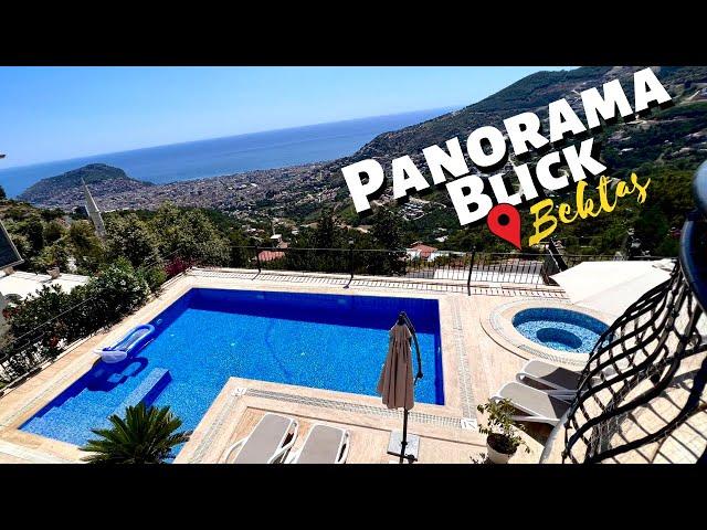 #297 Panoramablick aus JEDEM Zimmer | Traumimmobilie in Bektas #alanya #immobilien