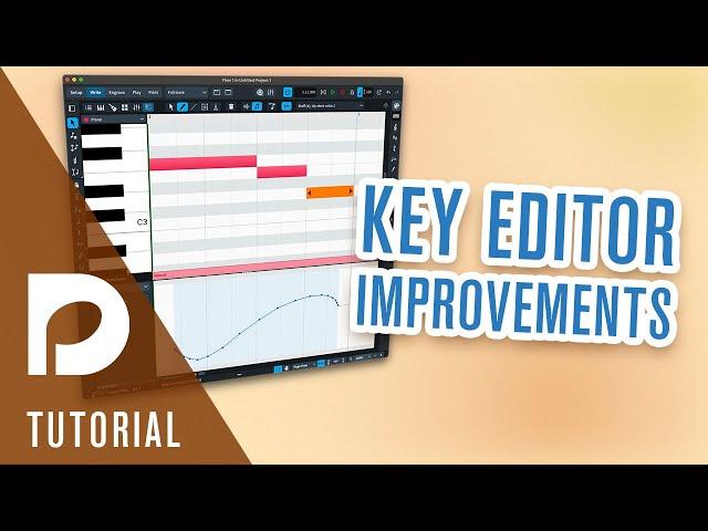 Key Editor Improvements | Dorico 4.3