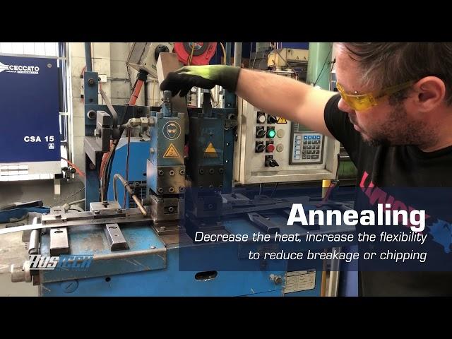 How Austech Process Lenox® band saw blades